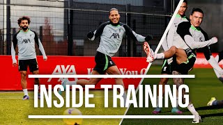 Inside Training GOALS GALORE from Nunez amp AlexanderArnold  Liverpool FC [upl. by Rickey]