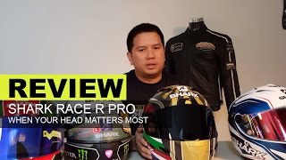 Shark Race R Pro Helmets Review [upl. by Hakvir748]