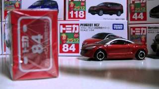 トミカ プジョー RCZ （初回特別カラー） 2台開封 PEUGEOT RCZ [upl. by Sapphira]