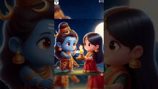 Gauri Maiya Jaise Rangi Hai Shiv Ji Ke Rang Mein youtubeshorts viralvideo trindingshorts raghav [upl. by Belac318]