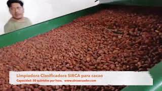 Clasificadora para cacao marca SIRCA [upl. by Sitelc]