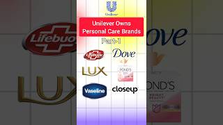 Unilever Owns Personal Care Brands unilevel lifebuoy dove lux ponds vaseline closeup [upl. by Eselahs]