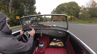 A 1275 powered Austin Healey Bugeye Sprite that roars [upl. by Hamitaf]