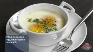 Easy Baked Eggs Recipe [upl. by Akihdar238]