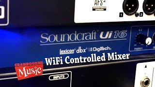 Soundcraft UI 16 Wireless Mixer overview with Cranbourne Music [upl. by Scurlock]