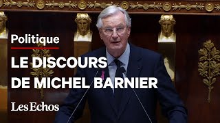 SMIC dette retraites Ce quil faut retenir du discours de Michel Barnier [upl. by Alonso]