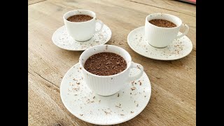 Super simple chocolate mousse only 3 ingredients 😳  My little Dutch kitchen  New recipe [upl. by Silin]