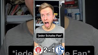 Schalke Fans wenn Burgstaller 2 Tore gegen Schalke schießt😢 [upl. by Irec]