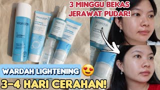 Review Wardah Lightening Skincare Mencerahkan✨ 100 Ribu Dapat 5 Produk [upl. by Calley]