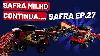 FAZENDA BARREIRO episodio 27 I safra milho continua farmingsimulator22 [upl. by Leiad44]