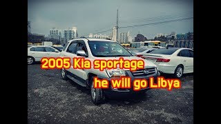 export used car to libya  kia sportage  carwaracom [upl. by Enyawad]