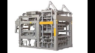 yixin QT8 15 two layer color face mix paver block machine [upl. by Noiram]