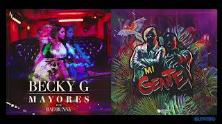 Mayores x Mi Gente mashup  Becky G J Balvin [upl. by Ardnoyek295]