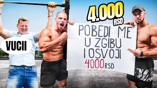 Pobedi me u ZGIBU i osvoji 4000rsd U KNEZU [upl. by Ailimat]