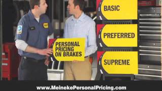 Meineke Personal Pricing  10 Second Version [upl. by Hcab258]