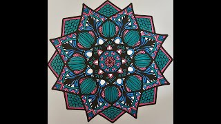 Mandala Painting  212 [upl. by Chrissie813]