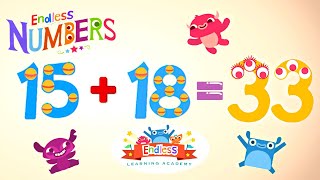 Endless Numbers 33  Learn Number Thirtythree  Fun Learning for Kids [upl. by Heck]