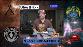 Blue Brixx Stargate SG1 X303 Prometheus Review Set 106837  2229 pcs [upl. by Pelagias]