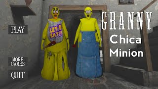 Minion And Chica In Granny House 🤯  Granny New Mod With Minion [upl. by Erdnoed655]