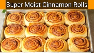 Super Moist Cinnamon Rolls  Quick amp Easy Homemade Cinnamon Rolls Recipe  Delicious Cinnamon Rolls [upl. by Raymund]