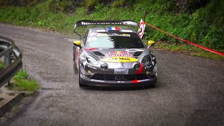 Shakedown Rallye MontBlanc Morzine 2024  Actions  Lulu Vidéo HD [upl. by Arick]