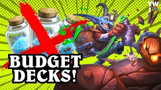 Budget Hearthstone Decks for This Week in 2024 HS Budget Deck Guides [upl. by Kannan]