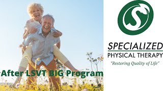 Parkinsons Disease Treatment  LSVT BIG  Specialized Physical Therapy [upl. by Lang]