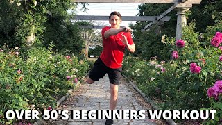 Over 50 Beginners  Full Body  Standing Cardio Workout [upl. by Unity]