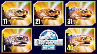 NEW CARBONEMYS MAX LEVEL FEEDING JURASSIC WORLD [upl. by Picco]