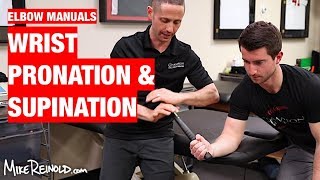 Forearm Pronation and Supination Manual Exercises [upl. by Lectra]