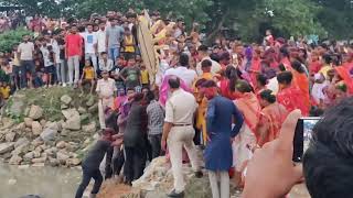 Jaleswar Dussehra 2024 Grand Celebrations at Jaleswar Ferry Ghat Palace Dussehra Vijayadashami 😍 [upl. by Elaweda]