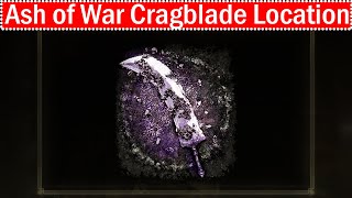 Elden Ring Ash of War Cragblade Location [upl. by Akcire19]