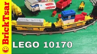 LEGO Train 10170 TTX Intermodal DoubleStack Car from 2005 9V trains [upl. by Fulks113]