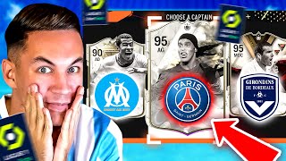 DRAFT 100 LIGUE 1  C’EST INCROYABLE  FC24 [upl. by Yecad]