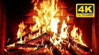 🔥 Cozy Fireplace 4K 12 HOURS Fireplace with Crackling Fire Sounds Fireplace Burning 4K [upl. by Adnilam]