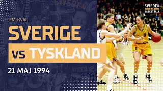 19940521 SverigeTyskland 🇸🇪🇩🇪 EMkval Damer  Öppet Arkiv 🗃️ [upl. by Buna]