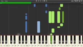 101 Dalmatians  Cruella De Vil Song  Piano tutorial and cover Sheets  MIDI [upl. by Shama]