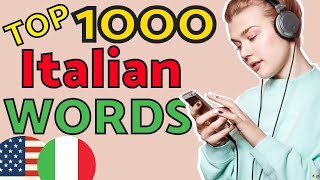 Top 1000 ITALIAN WORDS You Need to Know 😇 Learn Italian and Speak Italian Like a Native 👍 Italian [upl. by Budwig]