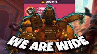 WE were WIDE ↔️  Overwatch 2 [upl. by Nnaeoj]