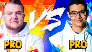 Pro vs World Champion Mohamed Light vs Surgical Goblin  Clash Royale [upl. by Ahtis]