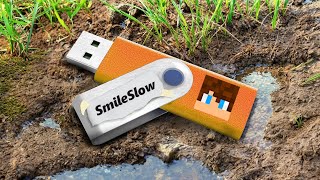 ZNALAZŁEM SEKRETNY PENDRIVE USB SMILESLOW w Minecraft [upl. by Atews779]