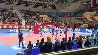 Eczacıbaşı Dynavit 31 Grupa Azoty Chemik Police 11012023 CLVolleyW [upl. by Eelimaj]