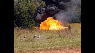 USMCHC Americans in Wartime Museum Open House Demo 2017 [upl. by Rubens]