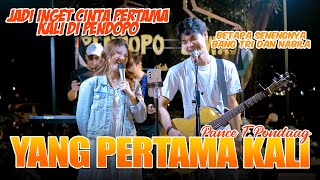 Yang Pertama Kali  PANCE PONDAAG Live Ngamen Tri Suaka Ft Nabila [upl. by Fisa]