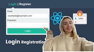 Create Login and Registration Form In React JS Beginner [upl. by Benildis]