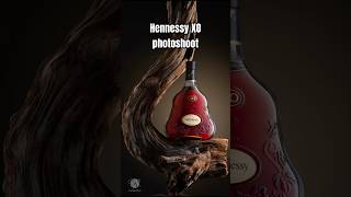 Hennessy XO product photography hennessy productphoto commercialphotography [upl. by Adiuqal]