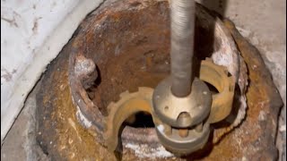 Restoring 98 year old Pipe drain plumbing [upl. by Zebulon]