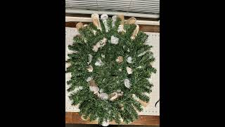 How I created this woodland Santa Wreath [upl. by Alviani346]