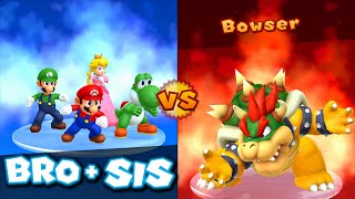 2Player Mario Party 10  BOWSERS CHAOS CASTLE Mario Party Mode [upl. by Cristabel]