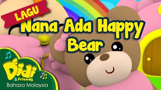 Lagu Kanak Kanak  Nana Ada Happy Bear  Didi amp Friends [upl. by Acemahs]